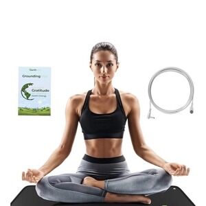 Grounding Mat | 23.5"x 16"Earthing Pad for Relieving Stress Anxiety Inflammation